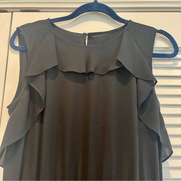 Black Zara Tailored Shorts Romper - Picture 3 of 6